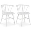 Ashley Grannen White Contemporary Dining Chair (Set of 2) D407-01