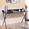 47.2" L Rectangular Computer Desk; Writing Desk - full black