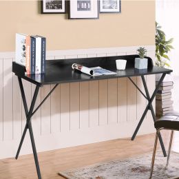 47.2" L Rectangular Computer Desk; Writing Desk - full black