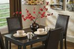Ashley Kimonte Dark Brown Contemporary Dining Chair (Set of 2) D250-02