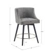 [Only support Drop Shipping Buyer] Mateo Swivel Counter Stool