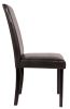 Ashley Kimonte Dark Brown Contemporary Dining Chair (Set of 2) D250-02