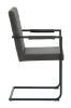 Ashley Strumford Gray+Black Contemporary Dining Arm Chair (Set of 2) D449-02A