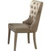 Kacela Side Chair (Set-2) in PU &amp; Champagne 72157