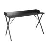 47.2" L Rectangular Computer Desk; Writing Desk - full black