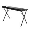 47.2" L Rectangular Computer Desk; Writing Desk - full black
