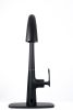 Single handle pull down kitchen sensor faucet High quality spool Lead-free copper material; Black
