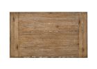 Farsiris Counter Height Table; Weathered Oak Finish 77175