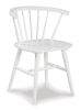Ashley Grannen White Contemporary Dining Chair (Set of 2) D407-01