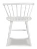 Ashley Grannen White Contemporary Dining Chair (Set of 2) D407-01
