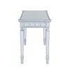 Glenview Glam Mirrored Writing Desk w/ Drawers