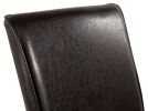 Ashley Kimonte Dark Brown Contemporary Dining Chair (Set of 2) D250-02