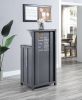 Cargo Reception Desk in Gunmetal Finish AC00378