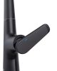 Single handle pull down kitchen sensor faucet High quality spool Lead-free copper material; Black