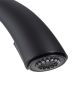 Single handle pull down kitchen sensor faucet High quality spool Lead-free copper material; Black