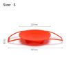 Sling Steamer Silicone Bakeware Lifter Durable Folding Steamer Basket Anti-scalding Egg Steamer Rack Flex-Soft Steaming Rack