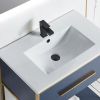 Aqucubic Deck Mounted UPC Basin Mixer Taps Single Handle Bathroom Faucet