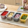 Drain Box Fridge Fresh Container Shallot Flower Box Multigrain Storage